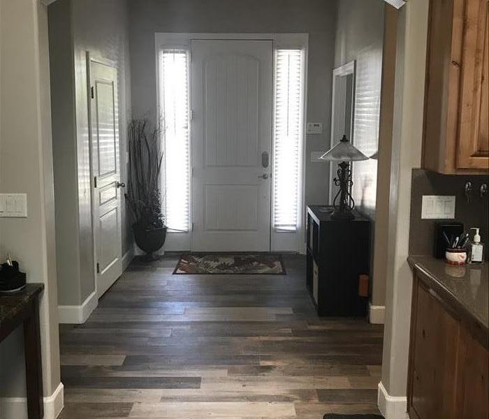 Fixed flooring after flood 